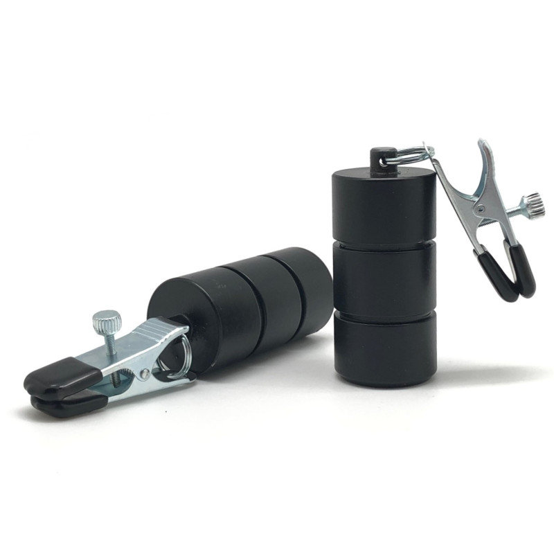 The Red Poids pour seins / Ballstretcher 200g avec pinces - 2 pièces